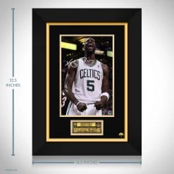 RARE-T Boston Celtics - Kevin Garnett Photo Limited Signature Edition Studio Licensed Custom Frame
