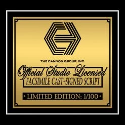 RARE-T Kickboxer Transcript Limited Signature Edition Studio Licensed Custom Frame Limited Edition Frames