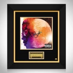 RARE-T Kid Cudi - Man On The Moon: The End Of Day LP Cover Limited Signature Edition Studio Licensed Custom Frame Limited Edition Frames