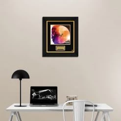 RARE-T Kid Cudi - Man On The Moon: The End Of Day LP Cover Limited Signature Edition Studio Licensed Custom Frame Limited Edition Frames