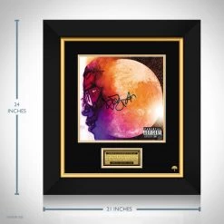 RARE-T Kid Cudi - Man On The Moon: The End Of Day LP Cover Limited Signature Edition Studio Licensed Custom Frame Limited Edition Frames