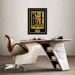 RARE-T Kill Bill Mini Poster Limited Signature Edition Studio Licensed Custom Frame Limited Edition Frames
