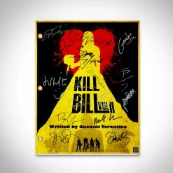 RARE-T Kill Bill Volume 2 Script Limited Signature Edition Studio Licensed Custom Frame Limited Edition Frames