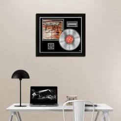 RARE-T Killswitch Engage - Alive Or Just Breathing Platinum LP Limited Signature Edition Studio Licensed Custom Frame