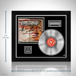 RARE-T Killswitch Engage - Alive Or Just Breathing Platinum LP Limited Signature Edition Studio Licensed Custom Frame
