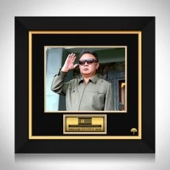 RARE-T Limited Edition Frames Kim Jong-Ill Photo Limited Signature Edition Studio Licensed Custom Frame