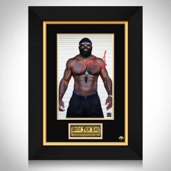 RARE-T Kimbo Slice Photo Limited Signature Edition Studio Licensed Custom Frame