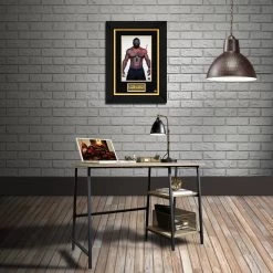RARE-T Kimbo Slice Photo Limited Signature Edition Studio Licensed Custom Frame