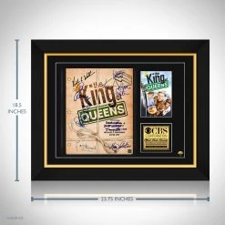 RARE-T The King Of Queens Transcript Limited Signature Edition Studio Licensed Custom Frame