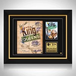 RARE-T The King Of Queens Transcript Limited Signature Edition Studio Licensed Custom Frame
