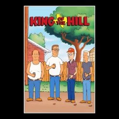 RARE-T Limited Edition Frames King Of The Hill Script Limited Signature Edition Studio Licensed Custom Frame