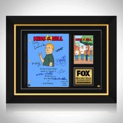 RARE-T Limited Edition Frames King Of The Hill Script Limited Signature Edition Studio Licensed Custom Frame
