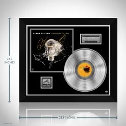 RARE-T Kings Of Leon Because Of The Times Platinum LP Limited Signature Edition Studio Licensed Custom Frame 15 RARE-T Kings Of Leon Because Of The Times Platinum LP Limited Signature Edition Studio Licensed Custom Frame