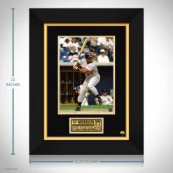 RARE-T Sports Memorabilia Minnesota Twins - Kirby Puckett Photo Limited Signature Edition Studio Licensed Custom Frame
