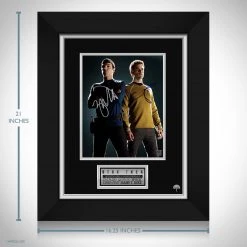 RARE-T Star Trek Into Darkness Spock & Kirk Limited Signature Edition Studio Licensed Photo Custom Frame 10 RARE-T Star Trek Into Darkness Spock & Kirk Limited Signature Edition Studio Licensed Photo Custom Frame