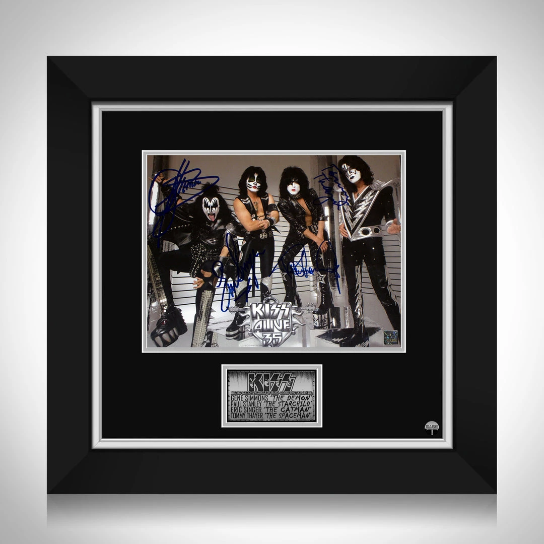 RARE-T Kiss Limited Signature Edition Studio Licensed Photo Custom Frame 1 RARE-T Kiss Limited Signature Edition Studio Licensed Photo Custom Frame