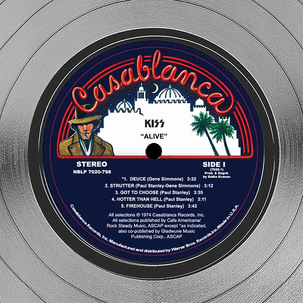 RARE-T Kiss Alive! Platinum LP Limited Signature Edition Studio Licensed Custom Frame 2 RARE-T Kiss Alive! Platinum LP Limited Signature Edition Studio Licensed Custom Frame