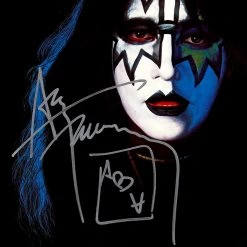 RARE-T Limited Edition Frames KISS - Ace Frehley Limited Signature Edition Studio Licensed LP Cover Custom Frame