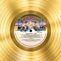 RARE-T Kiss- 'Destroyer' Limited Collectors' Edition Studio Licensed Gold LP Custom Frame Limited Edition Frames