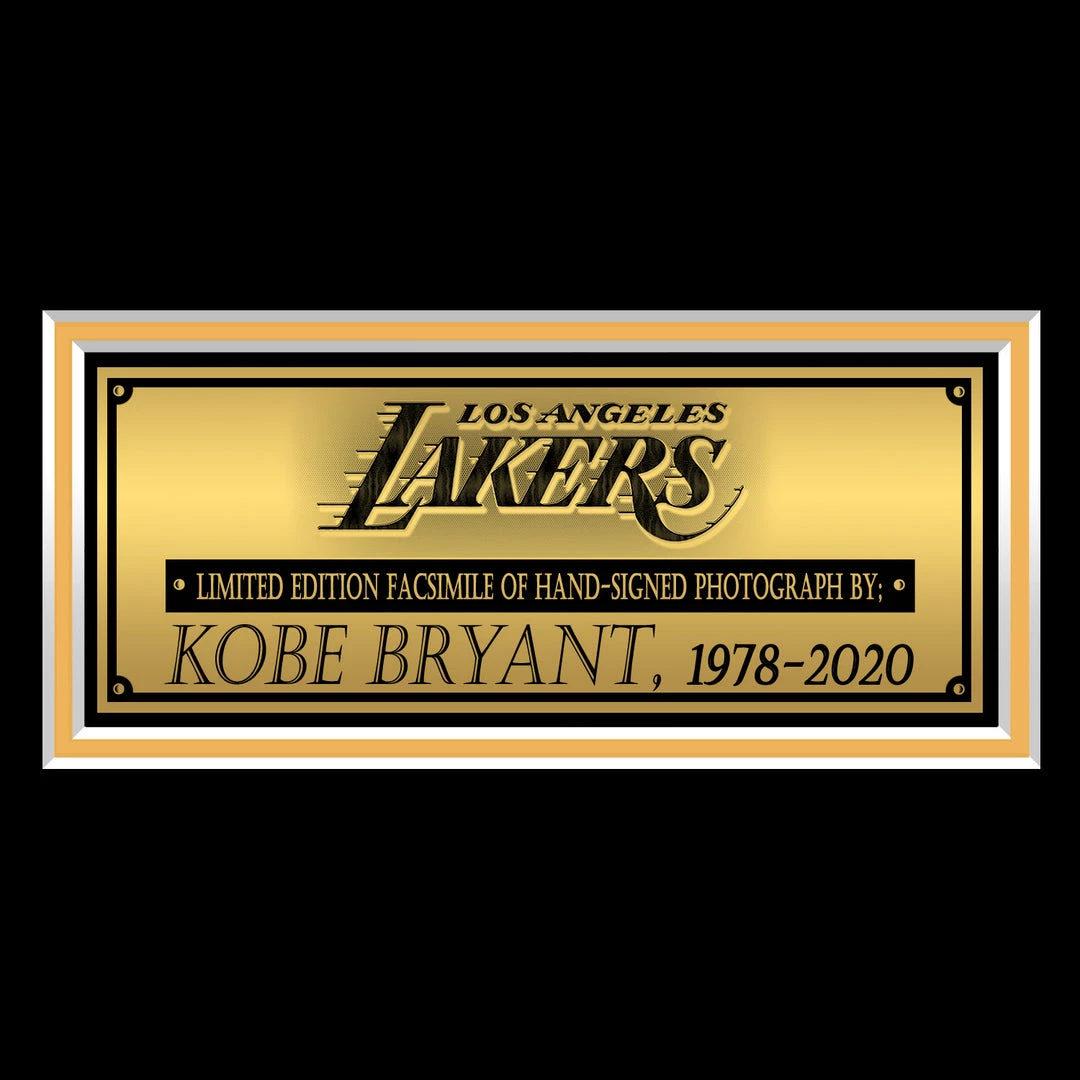 RARE-T Limited Edition Frames Kobe Bryant #24 Los Angeles Lakers Memorial Photo Limited Signature Edition Licensed Custom Frame 4 RARE-T Limited Edition Frames Kobe Bryant #24 Los Angeles Lakers Memorial Photo Limited Signature Edition Licensed Custom Frame