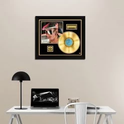 RARE-T Kool Moe Dee - Self Titled Gold LP Limited Signature Edition Studio Licensed Custom Frame Limited Edition Frames
