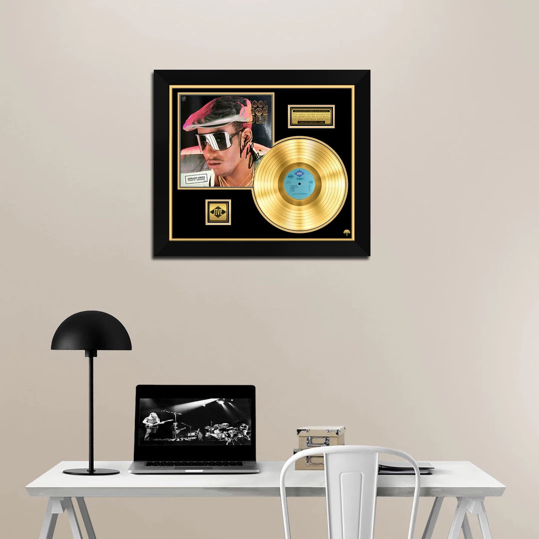 RARE-T Kool Moe Dee - Self Titled Gold LP Limited Signature Edition Studio Licensed Custom Frame Limited Edition Frames 2 RARE-T Kool Moe Dee - Self Titled Gold LP Limited Signature Edition Studio Licensed Custom Frame Limited Edition Frames