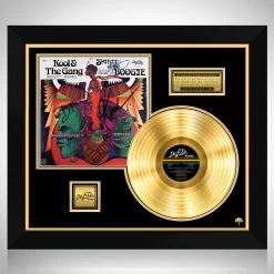 Rare-T Kool & The Gang - Spirit Of The Boogie Gold LP Limited Signature Edition Studio Licensed Custom Frame Limited Edition Frames