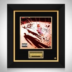RARE-T Korn Self Titled LP Cover Limited Signature Edition Studio Licensed Custom Frame Limited Edition Frames