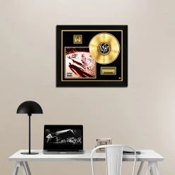 RARE-T Korn Self Titled Gold LP Limited Signature Edition Studio Licensed Custom Frame Limited Edition Frames