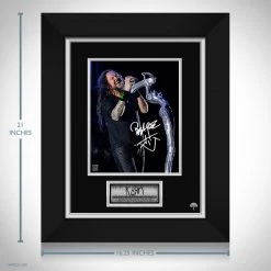 RARE-T Korn - Jonathan Davis Photo Limited Signature Edition Studio Licensed Custom Frame Limited Edition Frames