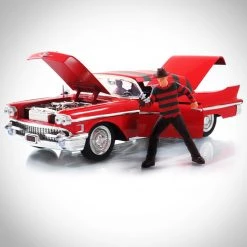 Toy Wonders Ready To Ship! 48 Hour Shipping! A Nightmare On Elm Street 1958 Cadillac Series 62 Die-Cast Limited Edition Custom Display