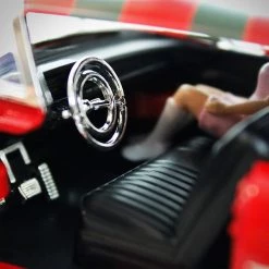 Toy Wonders Ready To Ship! 48 Hour Shipping! A Nightmare On Elm Street 1958 Cadillac Series 62 Die-Cast Limited Edition Custom Display