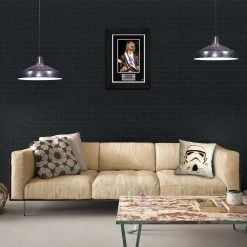 RARE-T Nirvana Kurt Cobain Memorial Photo Limited Signature Edition Studio Licensed Custom Frame