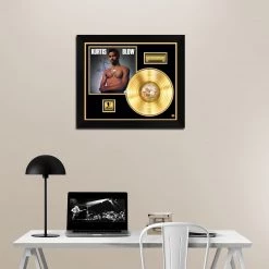RARE-T Kurtis Blow - 1980 Gold LP Limited Signature Edition Studio Licensed Custom Frame