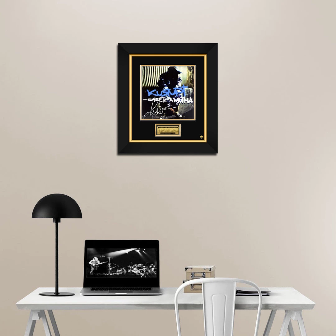 RARE-T Limited Edition Frames Kurupt - Tha Streetz Iz A Mutha LP Cover Limited Signature Edition Studio Licensed Custom Frame 2 RARE-T Limited Edition Frames Kurupt - Tha Streetz Iz A Mutha LP Cover Limited Signature Edition Studio Licensed Custom Frame