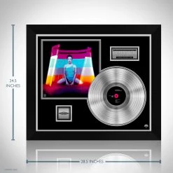 RARE-T Limited Edition Frames Kylie Minogue - Impossible Princess Platinum LP Limited Signature Edition Studio Licensed Custom Frame