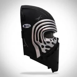 PPC Star Wars Kylo Ren - Beckett Witnessed Certified Hand-Signed Mask By Adam Driver Custom Museum Display