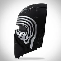 PPC Star Wars Kylo Ren - Beckett Witnessed Certified Hand-Signed Mask By Adam Driver Custom Museum Display