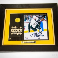 G.R.O. Mario Lemieux - Signature Edition Rare-T Exclusive Limited Edition Custom Frame Sports Memorabilia