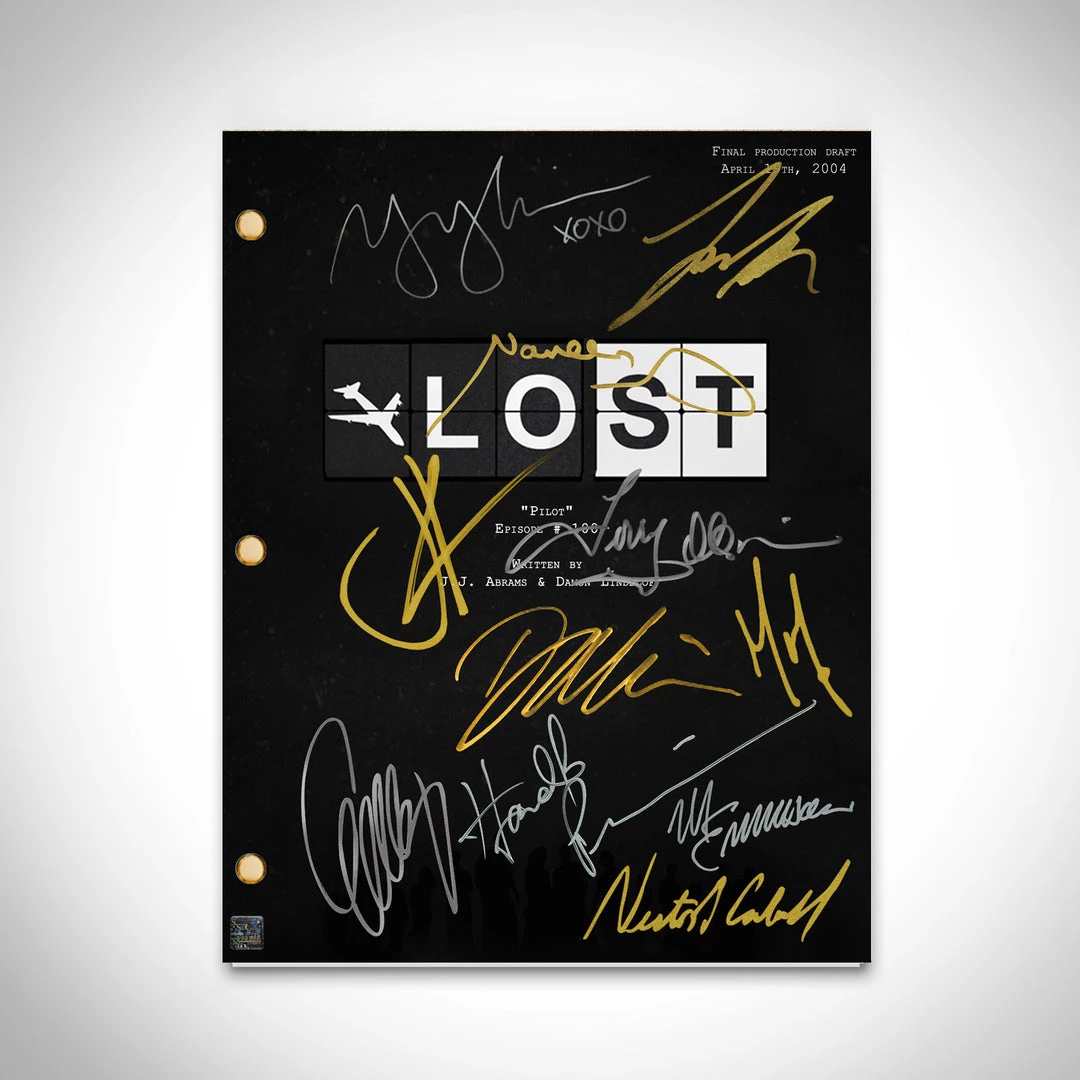 RARE-T Lost Script Limited Signature Edition Studio Licensed Custom Frame Limited Edition Frames 2 RARE-T Lost Script Limited Signature Edition Studio Licensed Custom Frame Limited Edition Frames