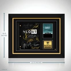 RARE-T Lost Script Limited Signature Edition Studio Licensed Custom Frame Limited Edition Frames 18 RARE-T Lost Script Limited Signature Edition Studio Licensed Custom Frame Limited Edition Frames