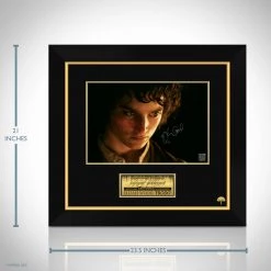 RARE-T Limited Edition Frames Lord Of The Rings - Frodo Limited Signature Edition Studio Licensed Movie Mini Poster Custom Frame