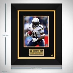 RARE-T San Diego Chargers - LaDainian Tomlinson Photo Limited Signature Edition Studio Licensed Custom Frame NEW 10 RARE-T San Diego Chargers - LaDainian Tomlinson Photo Limited Signature Edition Studio Licensed Custom Frame NEW