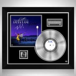 RARE-T La La Land - Original Motion Picture Soundtrack Platinum LP Limited Signature Edition Studio Licensed Custom Frame