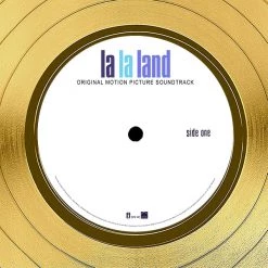 RARE-T Limited Edition Frames La La Land - Original Motion Picture Soundtrack Gold LP Limited Signature Edition Studio Licensed Custom Frame