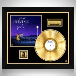 RARE-T Limited Edition Frames La La Land - Original Motion Picture Soundtrack Gold LP Limited Signature Edition Studio Licensed Custom Frame