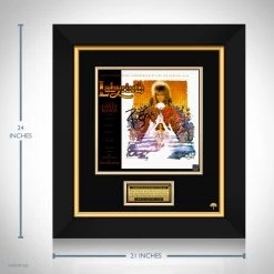 RARE-T Limited Edition Frames Labyrinth Movie Soundtrack LP Cover Limited Signature Edition Studio Licensed Custom Frame