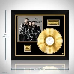 RARE-T Lady Antebellum - Need You Now Gold LP Limited Signature Edition Studio Licensed Custom Frame 13 RARE-T Lady Antebellum - Need You Now Gold LP Limited Signature Edition Studio Licensed Custom Frame