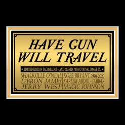 RARE-T Los Angeles Lakers Franchise Photo Limited Signature Edition Licensed Custom Frame Sports Memorabilia