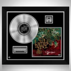 RARE-T Limited Edition Frames Lamb Of God - Ashes Of The Wake Platinum LP Limited Signature Edition Studio Licensed Custom Frame